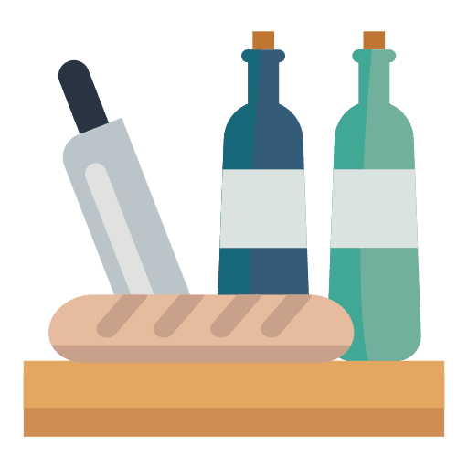 Chopping board cooker chopping board cut icon