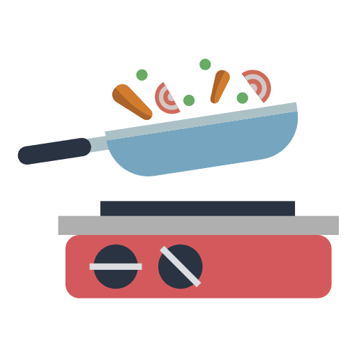 Cooking food food and restaurant pan icon