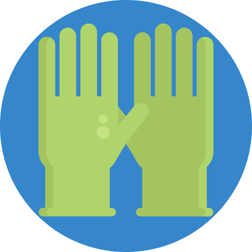 Gloves healthcare and medical protective clothing ppe icon