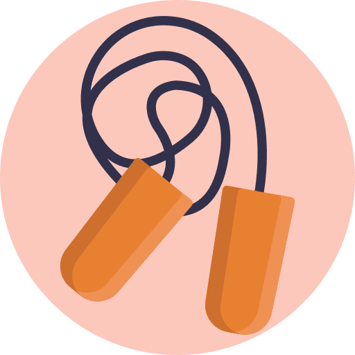 Rope equipment protective wear protective clothing icon