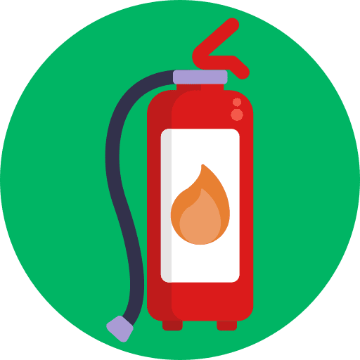 Fire extinguisher extinguisher safety emergency icon