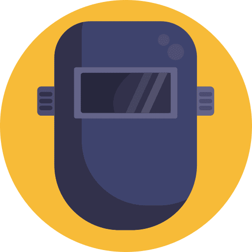 Welding mask welding mask security protective wear icon