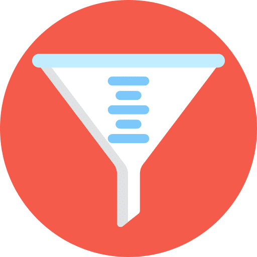 Funnel lab funnel chemistry icon