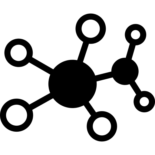 Molecule laboratory education shapes icon