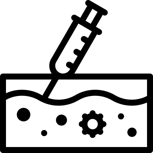 Subcutaneous vaccination injection subcutaneous icon