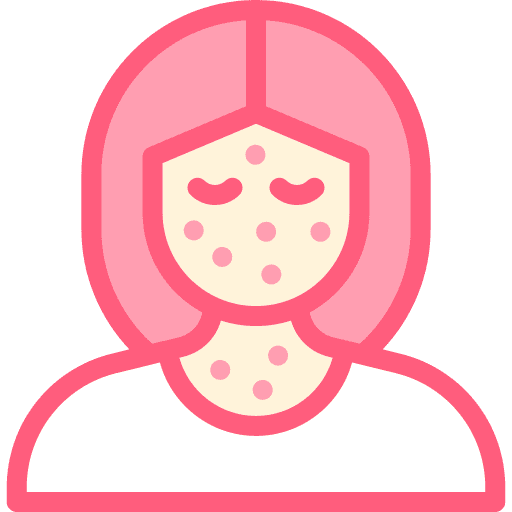Allergy caucasian user skin icon