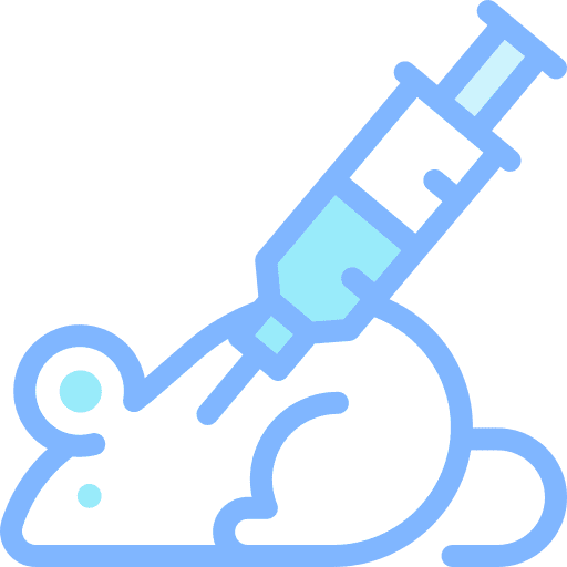Animal testing healthcare and medical health care syringe icon Animal testing healthcare and medical health care syringe icon