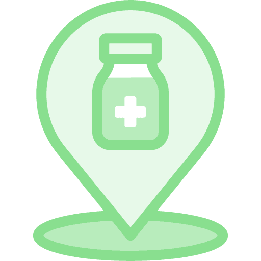 Location healthcare and medical map location medical icon Location healthcare and medical map location medical icon