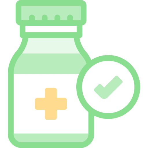 Approve vaccination healthcare and medical approve icon Approve vaccination healthcare and medical approve icon