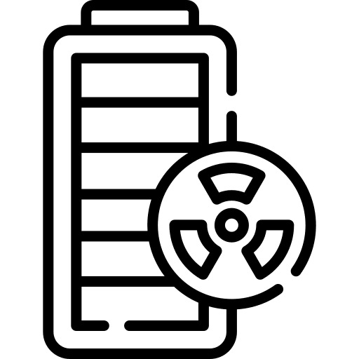Battery technology power ecology and environment icon Battery technology power ecology and environment icon