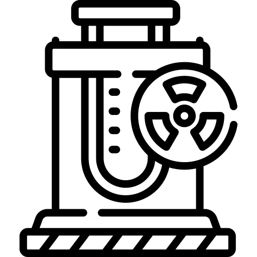 Chemical barrel ecology and environment contamination icon Chemical barrel ecology and environment contamination icon