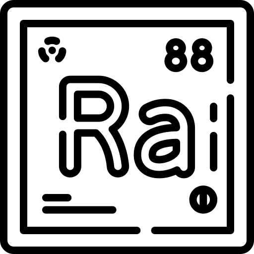 Radium chemistry radium element icon Radium chemistry radium element icon