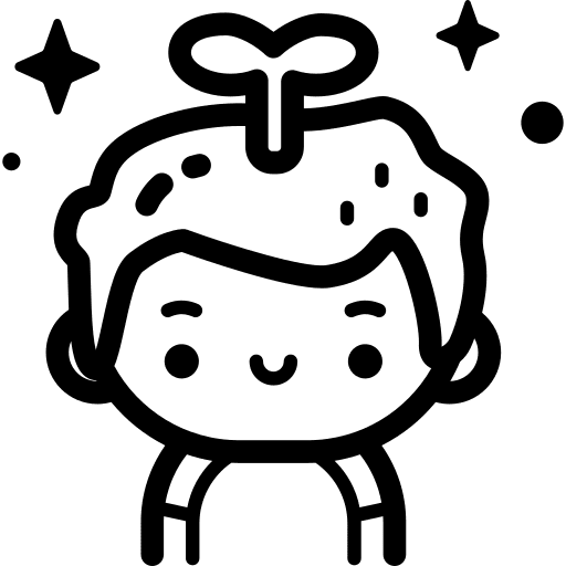 Boy costume boy plant icon