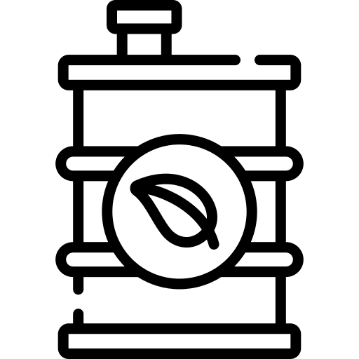 Biofuel industry biofuel barrel icon