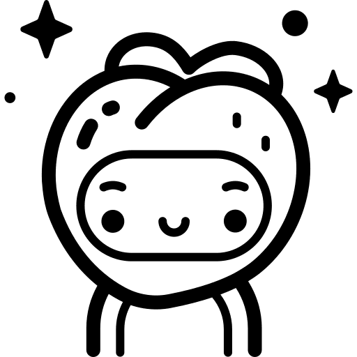 Peach caucasian peach user icon