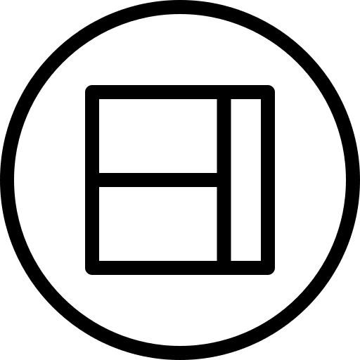Layout interface column layout icon