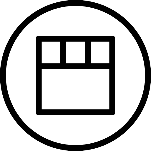 Layout interface layout web icon