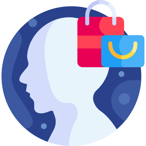 Consumption mind human user icon