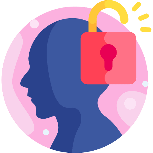 Unlock security padlock people icon Unlock security padlock people icon