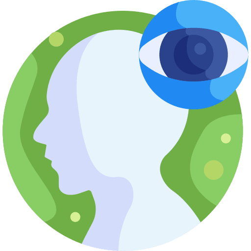 Vision human vision user icon Vision human vision user icon