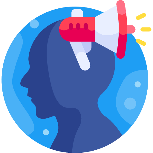 Bullhorn announcement head people icon Bullhorn announcement head people icon