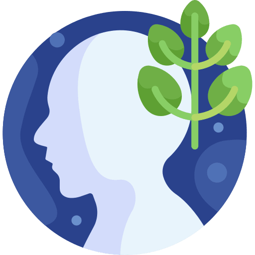 Growth human head people icon Growth human head people icon