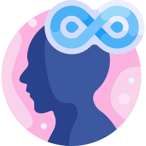 Infinity infinity head everything icon Infinity infinity head everything icon