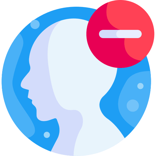 Negative people avatar negative icon Negative people avatar negative icon