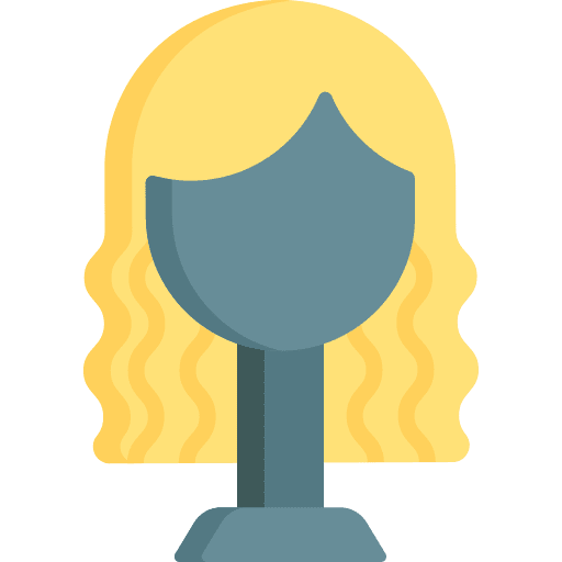 Wig hair accessory beauty icon