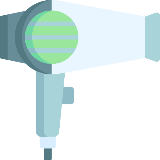 Hair dryer beauty device hair salon icon Hair dryer beauty device hair salon icon