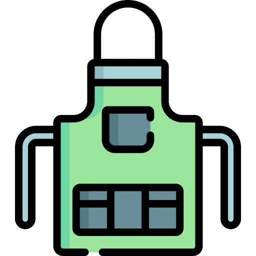 Apron fashion uniform clothing icon Apron fashion uniform clothing icon