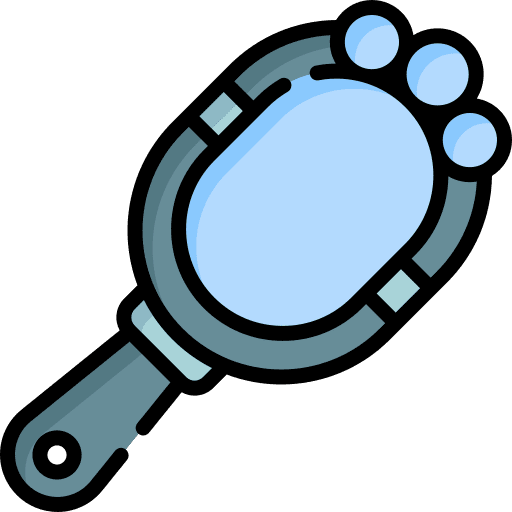 Hand mirror make up beauty salon icon Hand mirror make up beauty salon icon