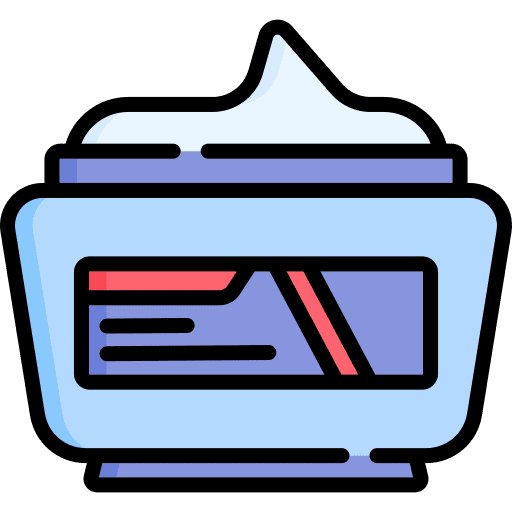 Cream beauty cream skincare icon Cream beauty cream skincare icon