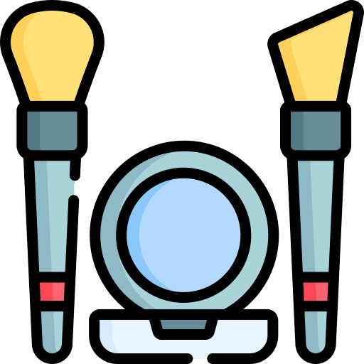 Makeup beauty cosmetics mirror icon Makeup beauty cosmetics mirror icon