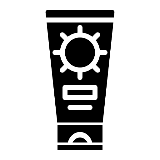 Sunscreen sun block healthcare and medical lotion icon