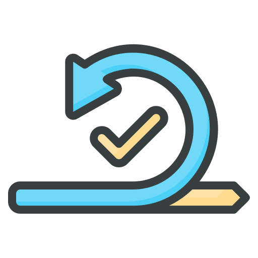 Agile check business and finance strategy icon