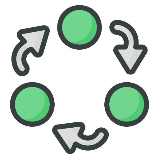 Connection connection agile networking icon Connection connection agile networking icon