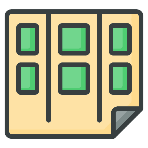 Schedule workflow task list kanban icon Schedule workflow task list kanban icon
