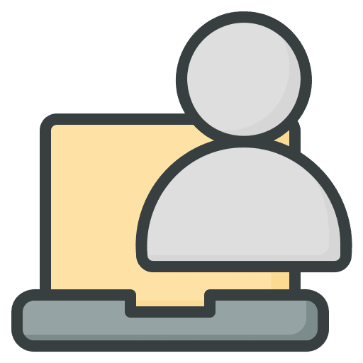 Video conference conversation laptop video conference icon Video conference conversation laptop video conference icon