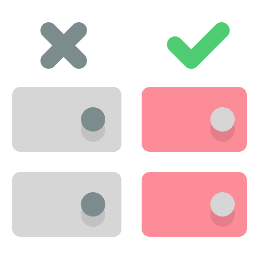 Kanban method management workflow icon