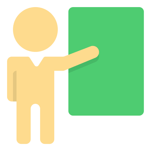 Presentation briefing presentation communications icon