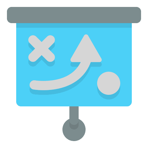 Plan plan strategy presentation icon Plan plan strategy presentation icon