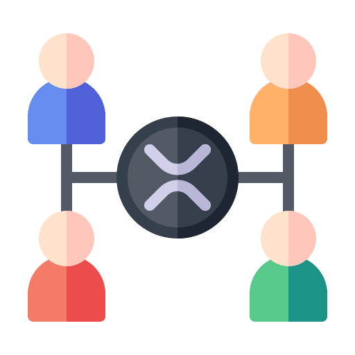 Investors investment ripple group icon