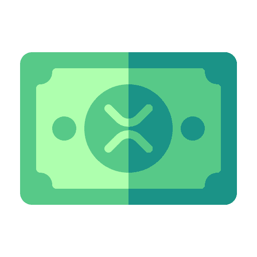 Money currency money ripple icon