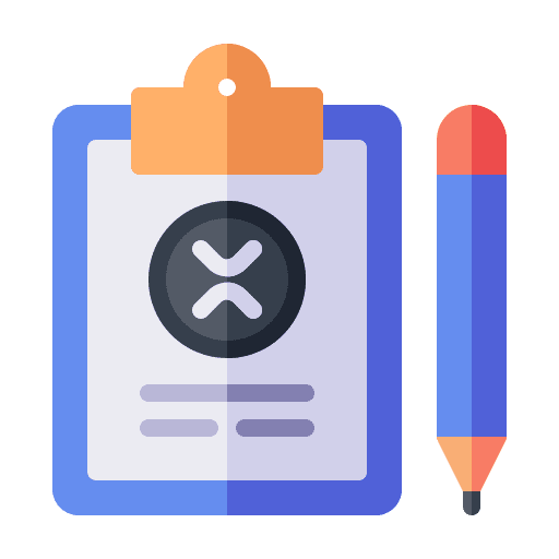 Clipboard business and finance xrp clipboard icon Clipboard business and finance xrp clipboard icon