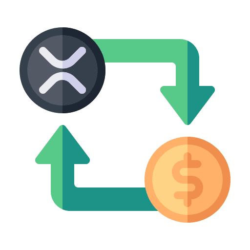 Exchange dollar money exchange cryptocurrency icon Exchange dollar money exchange cryptocurrency icon