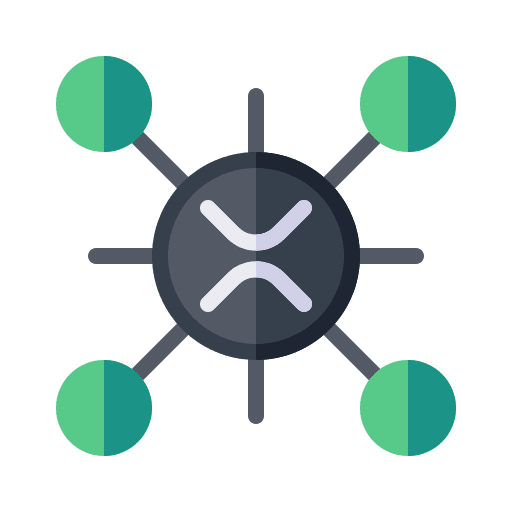 Networking ripple digital currency networking icon Networking ripple digital currency networking icon