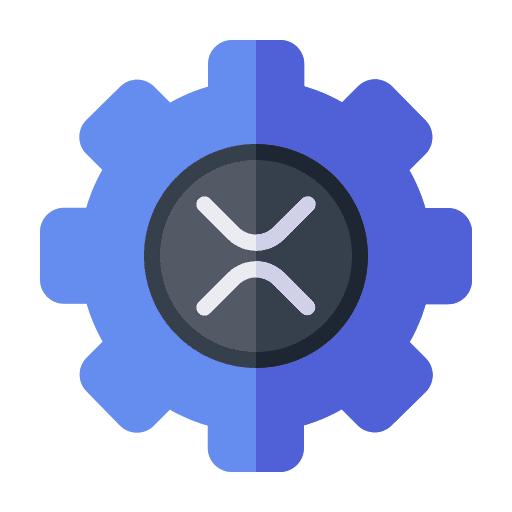Settings cogwheel xrp mining icon Settings cogwheel xrp mining icon