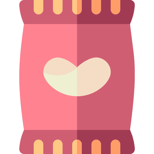 Chips chips food and restaurant package icon