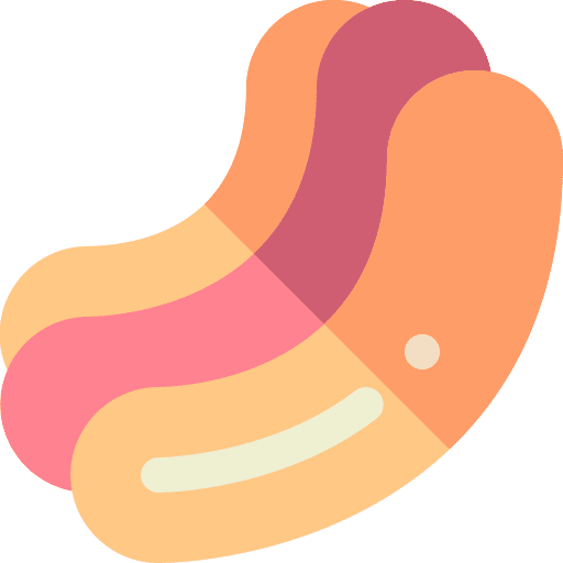 Hot dog fast food hot dog sandwich icon Hot dog fast food hot dog sandwich icon